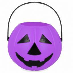 Balde calabaza de Halloween