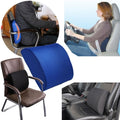 Almohadón lumbar viscoelástico con memoria para silla y auto