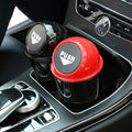 Mini basurero para auto con tapa a presión