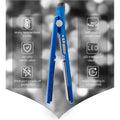 Planchita de pelo de titanio azul, 45 W y 5 niveles de calor