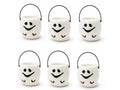 Mini baldes de Halloween x 6 unidades - 7 cm