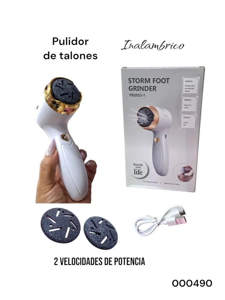 Pulidor de talones Inalámbrico