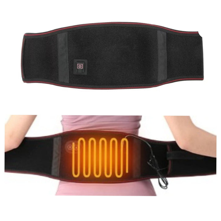 Faja térmica lumbar con calor localizado