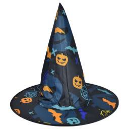 Sombrero de bruja Halloween 38cm.
