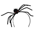 Vincha cotillón de Halloween con araña 24x11cm.